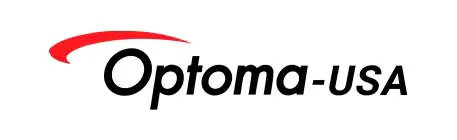 Logo de la marca optoma-usa